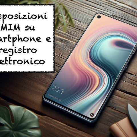 Uso di smartphone e registro elettronico - A.S. 2024/25